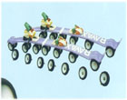 Rollers for the roller ski (rubber composite)