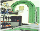 Caser guide curve rails