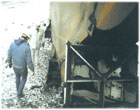 Bucket wheel excevator lining