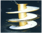 Screw conveyor lining
