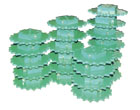 Sprocket wheels for sedimentation tanks in wastewater treatment plants